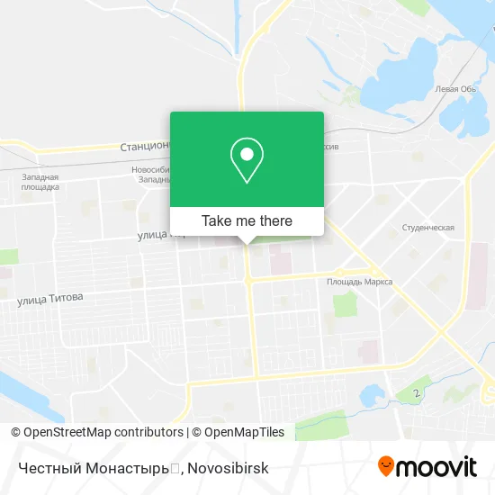 Честный Монастырь✖️ map