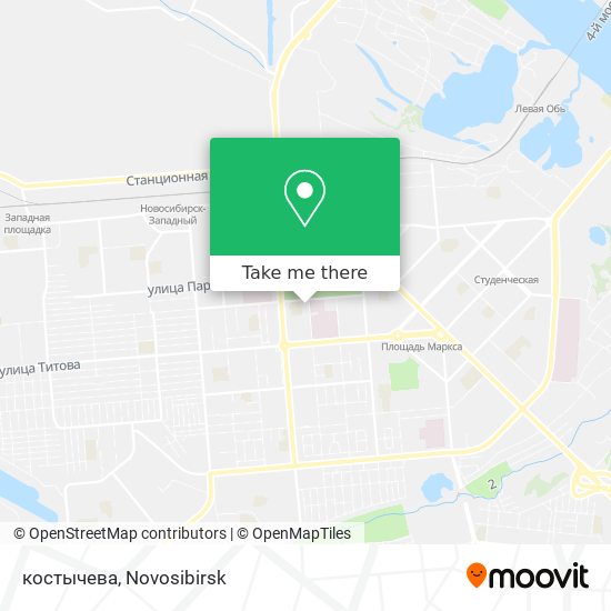 костычева map