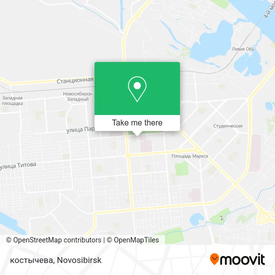 костычева map