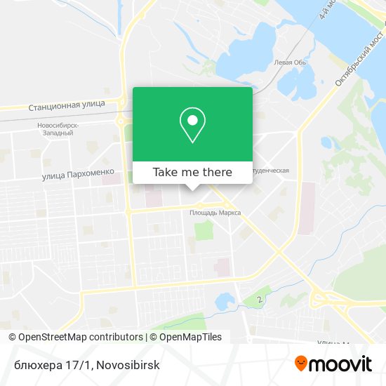 блюхера 17/1 map