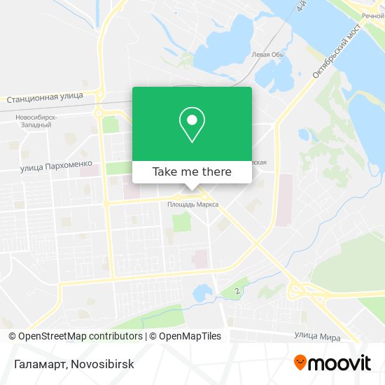 Галамарт map