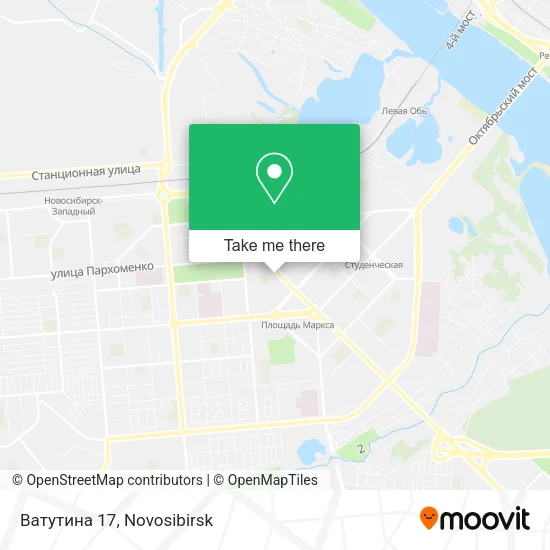 Ватутина 17 map