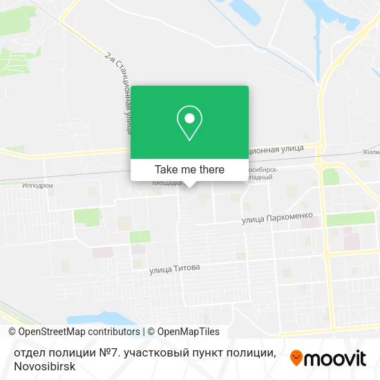 отдел полиции №7. участковый пункт полиции map