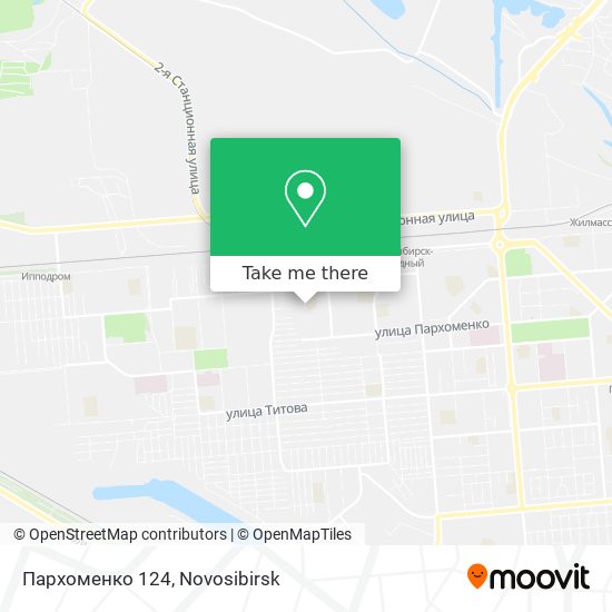 Пархоменко 124 map