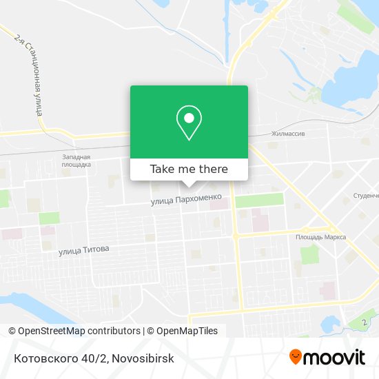 Котовского 40/2 map
