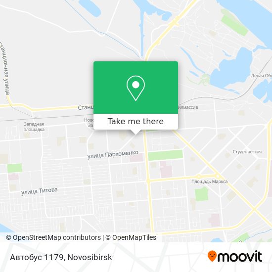 Автобус 1179 map