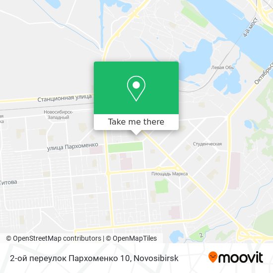2-ой переулок Пархоменко 10 map
