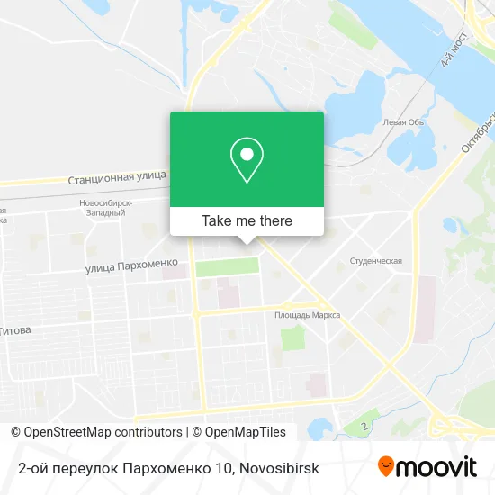 2-ой переулок Пархоменко 10 map
