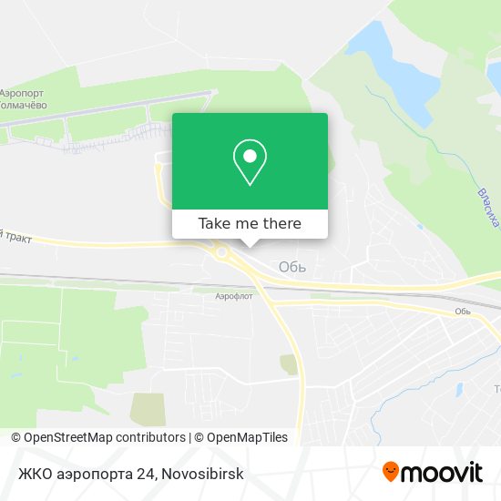 ЖКО аэропорта 24 map