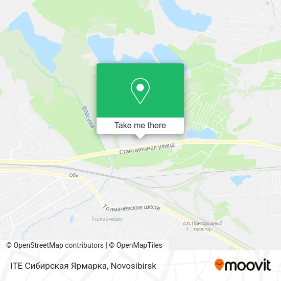 ITE Сибирская Ярмарка map
