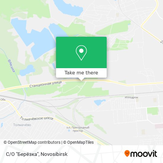 С/О "Берёзка" map