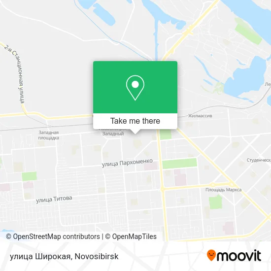 улица Широкая map
