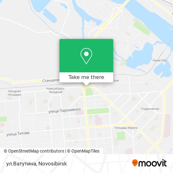 ул.Ватутина map