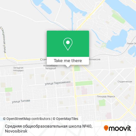 Средняя общеобразовательная школа №40 map