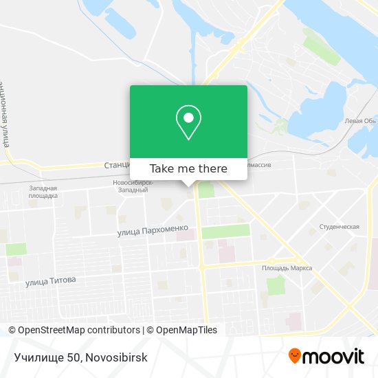 Училище 50 map