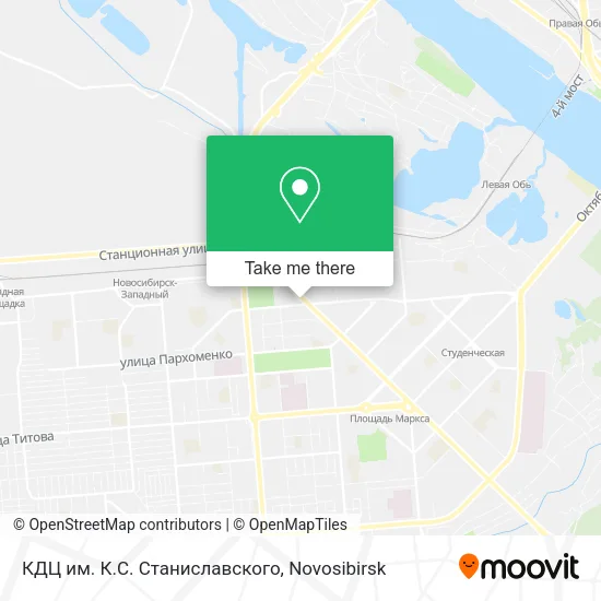 КДЦ им. К.С. Станиславского map