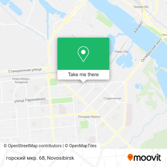 горский мкр. 68 map