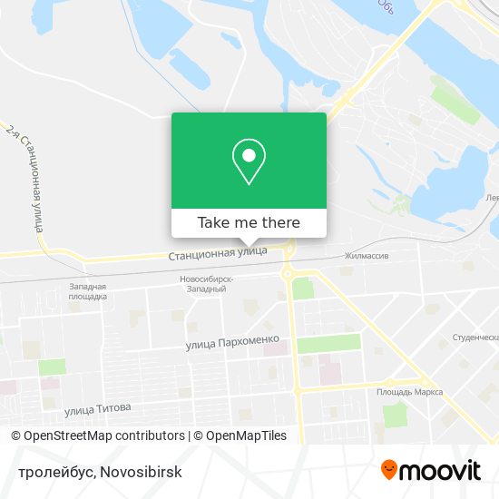 тролейбус map