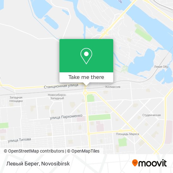 Левый Берег map