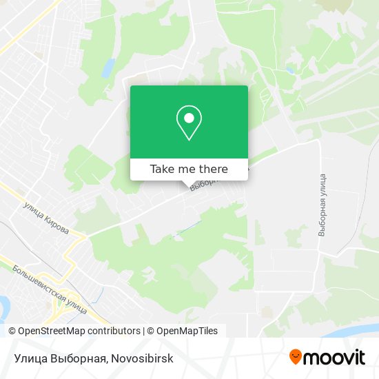 Улица Выборная map