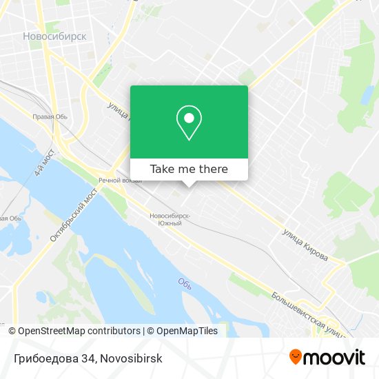 Грибоедова 34 map