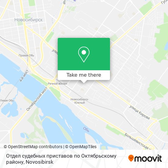 Отдел судебных приставов по Октябрьскому району map