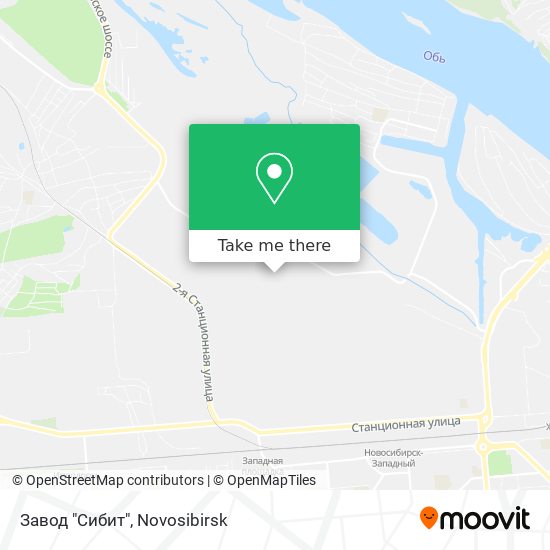 Завод "Сибит" map