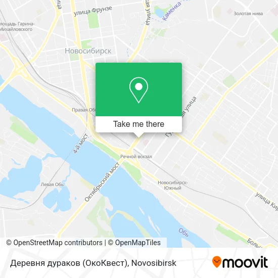 Деревня дураков (ОкоКвест) map