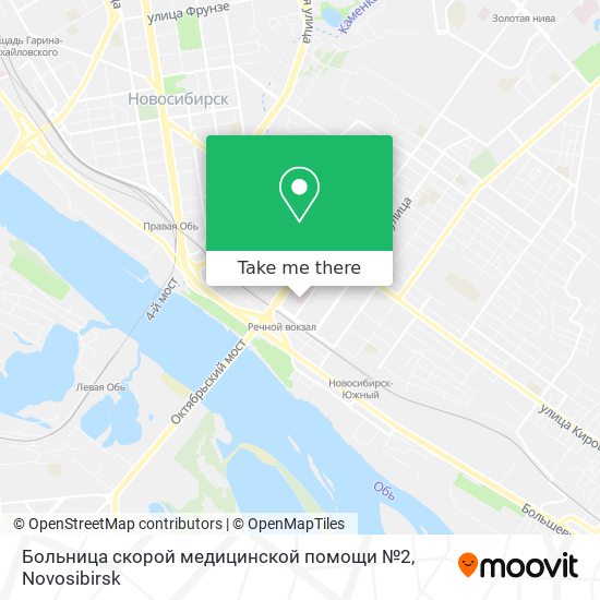 Больница скорой медицинской помощи №2 map