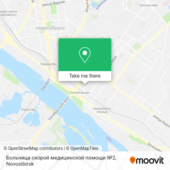 Больница скорой медицинской помощи №2 map