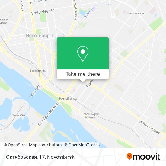 Октябрьская, 17 map