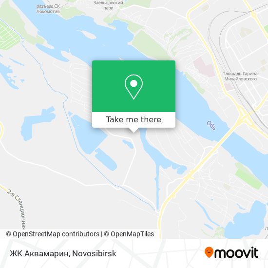 ЖК Аквамарин map