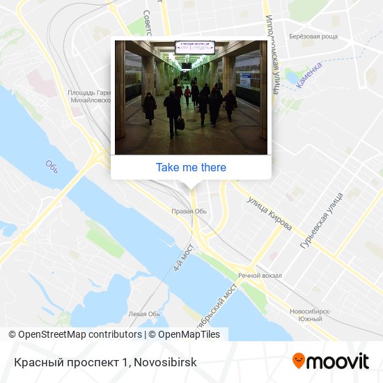 Красный проспект 1 map