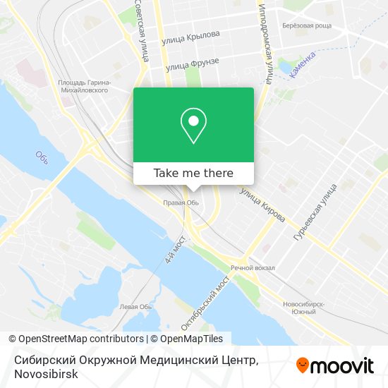 Сибирский Окружной Медицинский Центр map