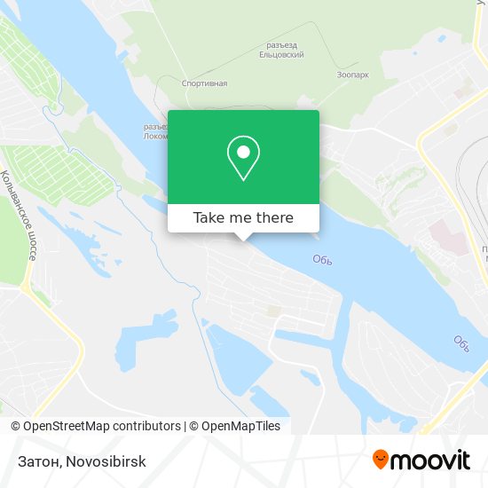 Затон map