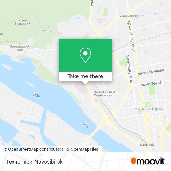 Технопарк map