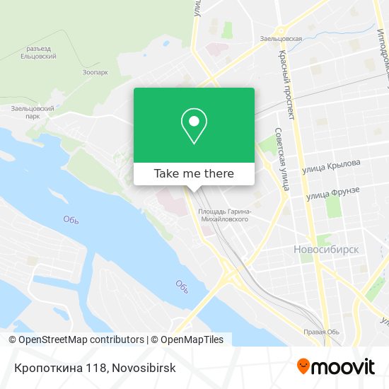 Кропоткина 118 map