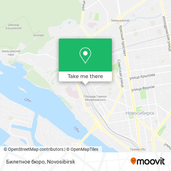 Билетное бюро map
