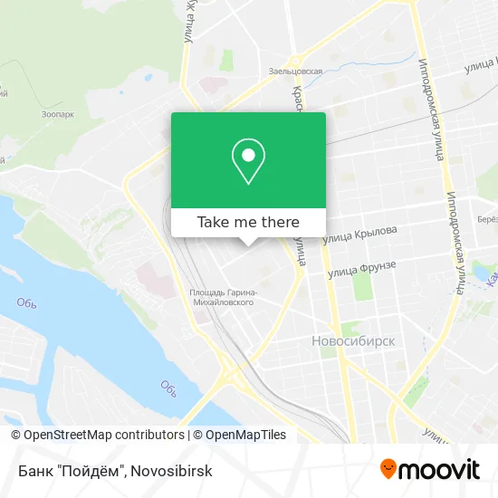 Банк "Пойдём" map