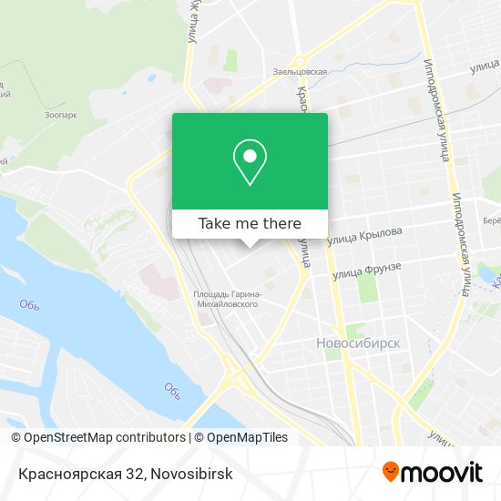 Красноярская 32 map