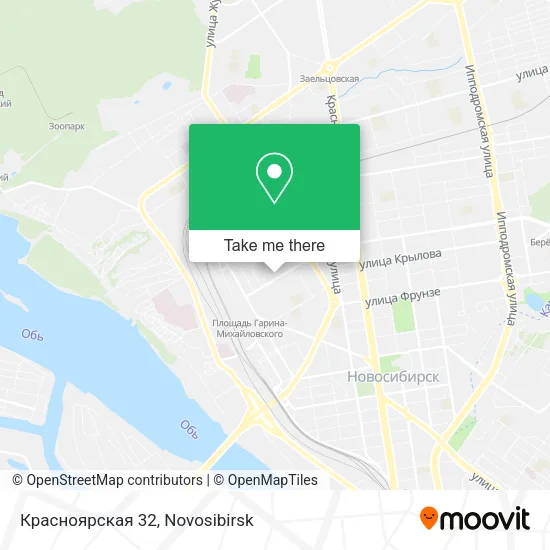 Красноярская 32 map