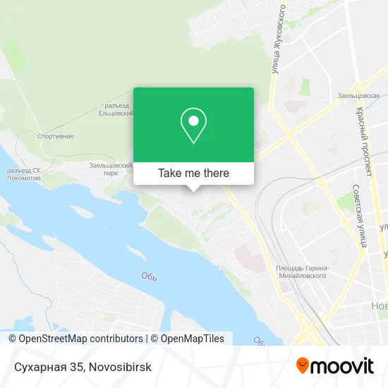 Сухарная 35 map