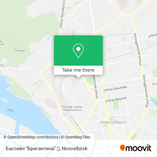 Бассейн "Бригантина" 🏊 map