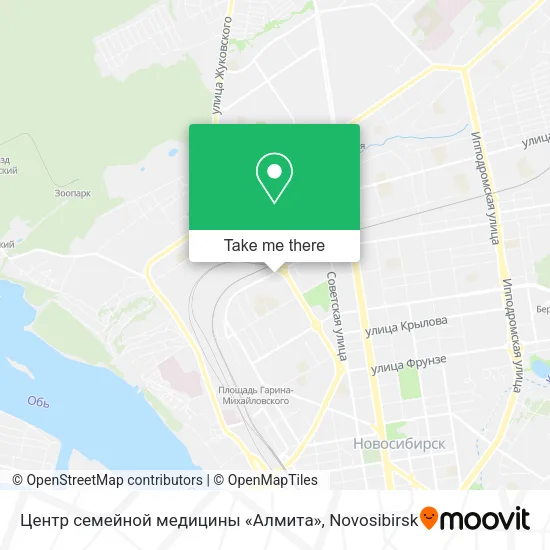 Центр семейной медицины «Алмита» map