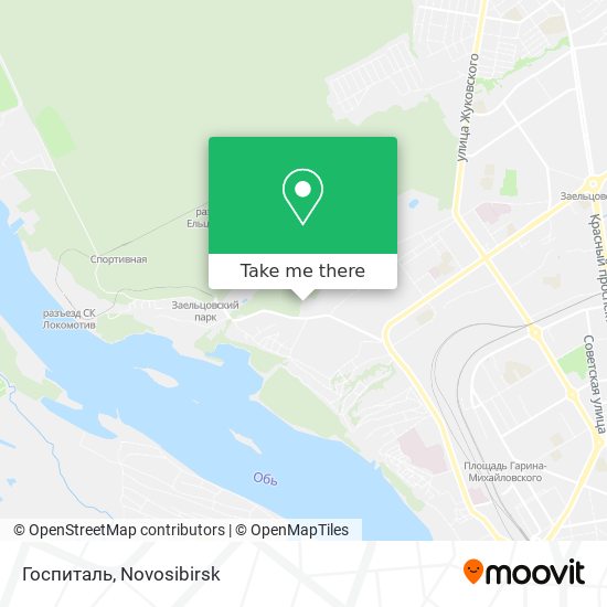 Госпиталь map