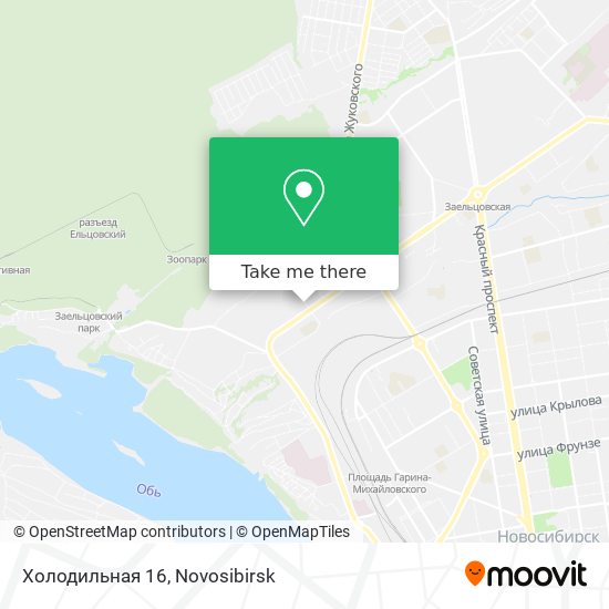 Холодильная 16 map