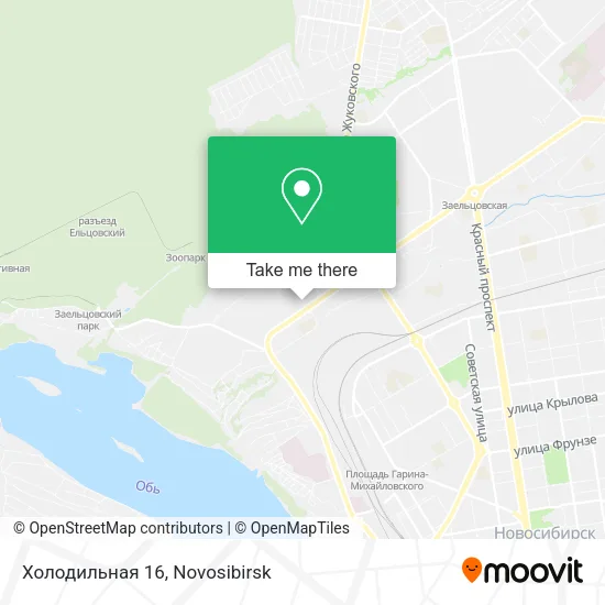 Холодильная 16 map