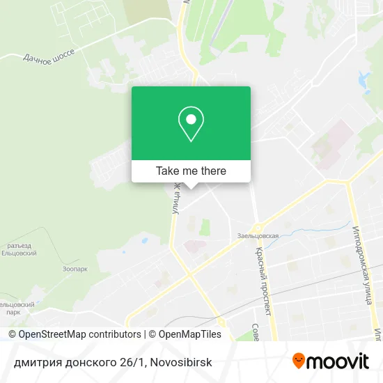 дмитрия донского 26/1 map