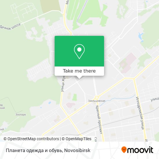 Планета одежда и обувь map
