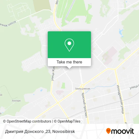 Дмитрия Донского ,23 map
